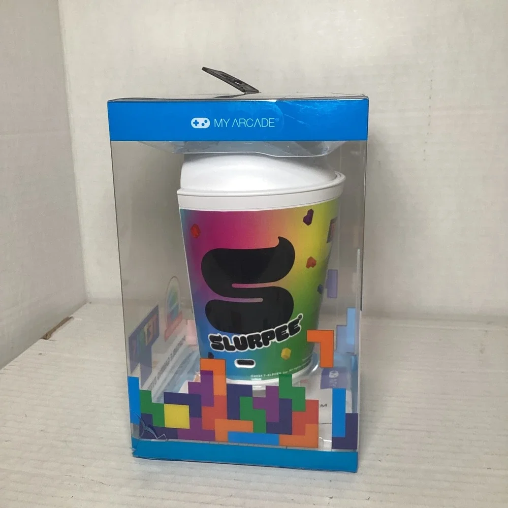 My Arcade Slurpee Tetris Portable Gaming System Handheld DGUNL-7075 New